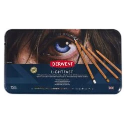 Derwent Lightfast Pencils - Metal Tins -Painting Supplies derwent lightfast 72
