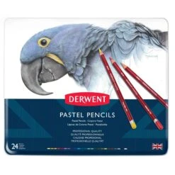 Derwent Pastel Pencil Metal Tins 11 Derwent Pastel Pencil Metal Tins -Painting Supplies derwent pastel pencils 24