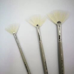 Pro Arte Series D Bristlene Oil Brushes - Fan -Painting Supplies fan 1