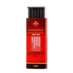 Koh-i-Noor Gioconda 5.6mm Artists' Leads For Lead Holders (Pack Of 6) 8 Koh-i-Noor Gioconda 5.6mm Artists' Leads For Lead Holders (Pack Of 6) -Painting Supplies gioconda drawing charcoals