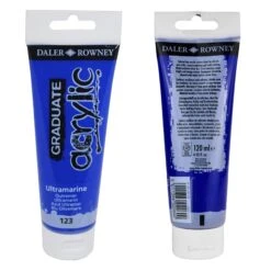 Daler-Rowney Graduate Acrylic Paint 120ml -Painting Supplies graduate acrykic0daler0rowney