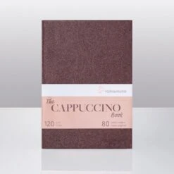The Hahnemühle 'Cappuccino' Book - 120gsm - 80 Pages -Painting Supplies hahnemuhle the cappuccino book a5