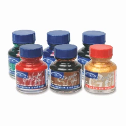 Winsor & Newton Calligraphy Ink Set 5 Winsor & Newton Calligraphy Ink Set -Painting Supplies image