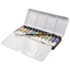 Sennelier Iridescent Extra Fine Watercolour - Metal Box Of 12 X 10ml Tubes
