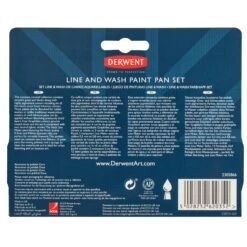 Derwent Line And Wash Paint Pan Set 8 Derwent Line And Wash Paint Pan Set -Painting Supplies line wash 4