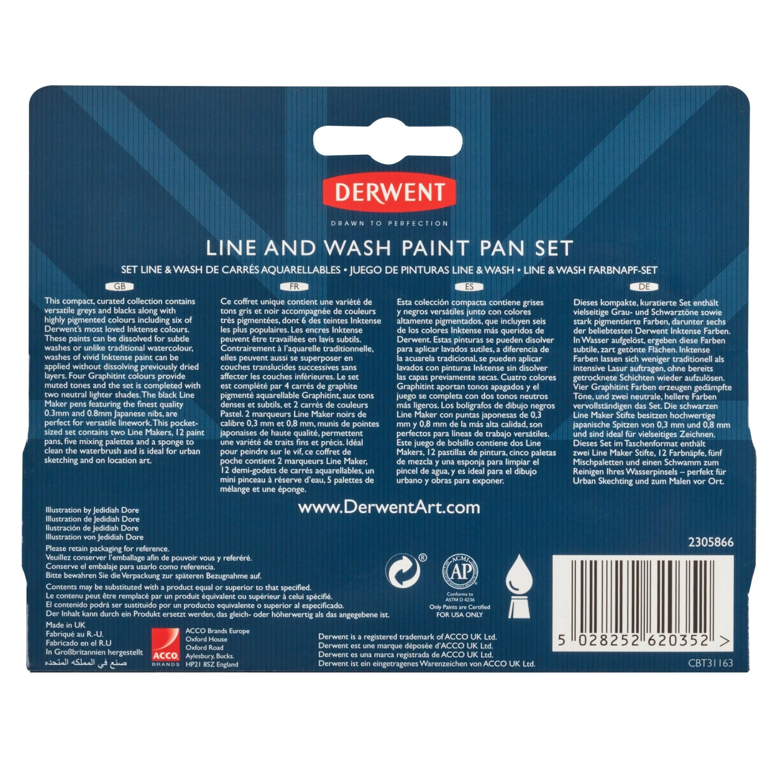 Derwent Line And Wash Paint Pan Set 4 Derwent Line And Wash Paint Pan Set - Image 4