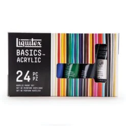 Liquitex BASICS Acrylic Paint Tubes Set Of 24 X 22ml -Painting Supplies liquitex 5
