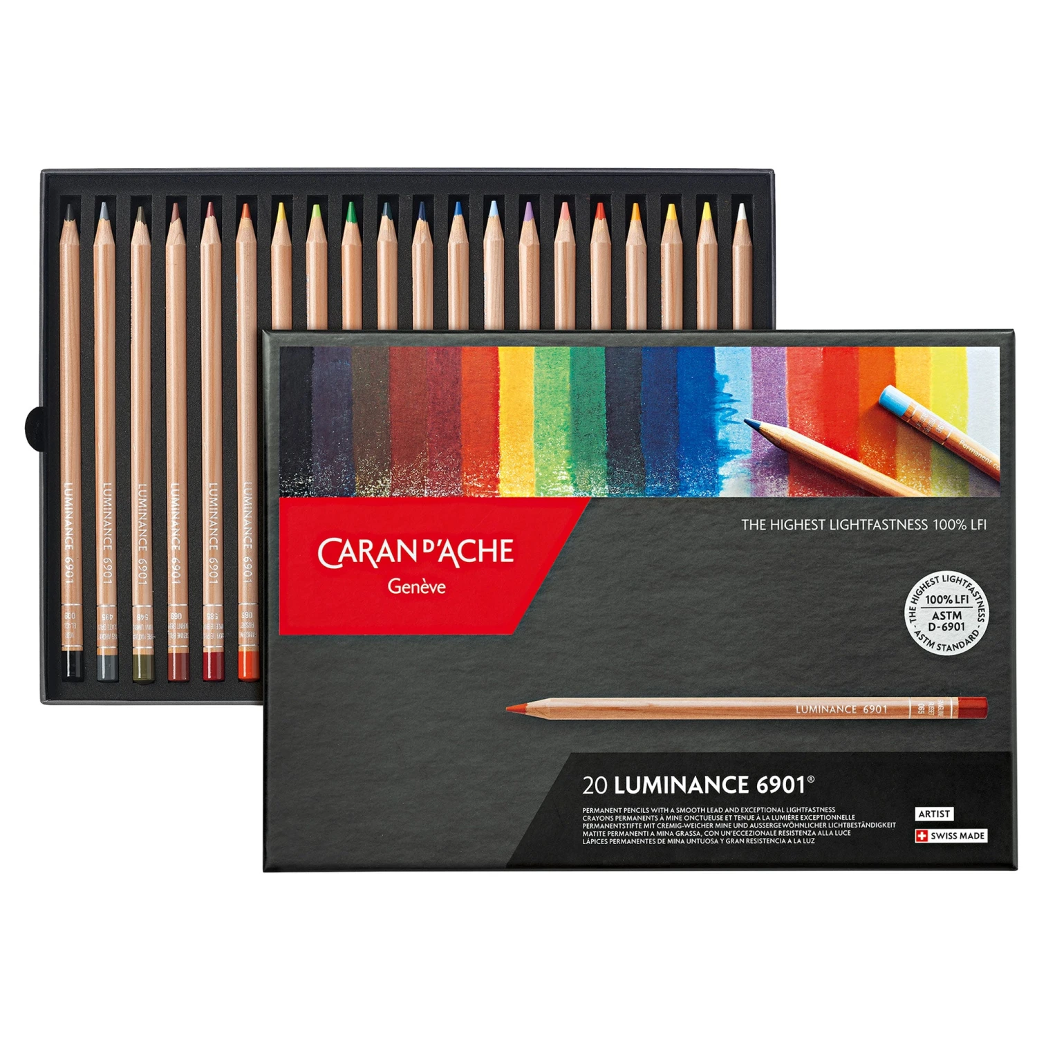 Caran D'Ache LUMINANCE 6901® Boxes Of Assorted Colours 2 Caran D'Ache LUMINANCE 6901® Boxes Of Assorted Colours - Image 2