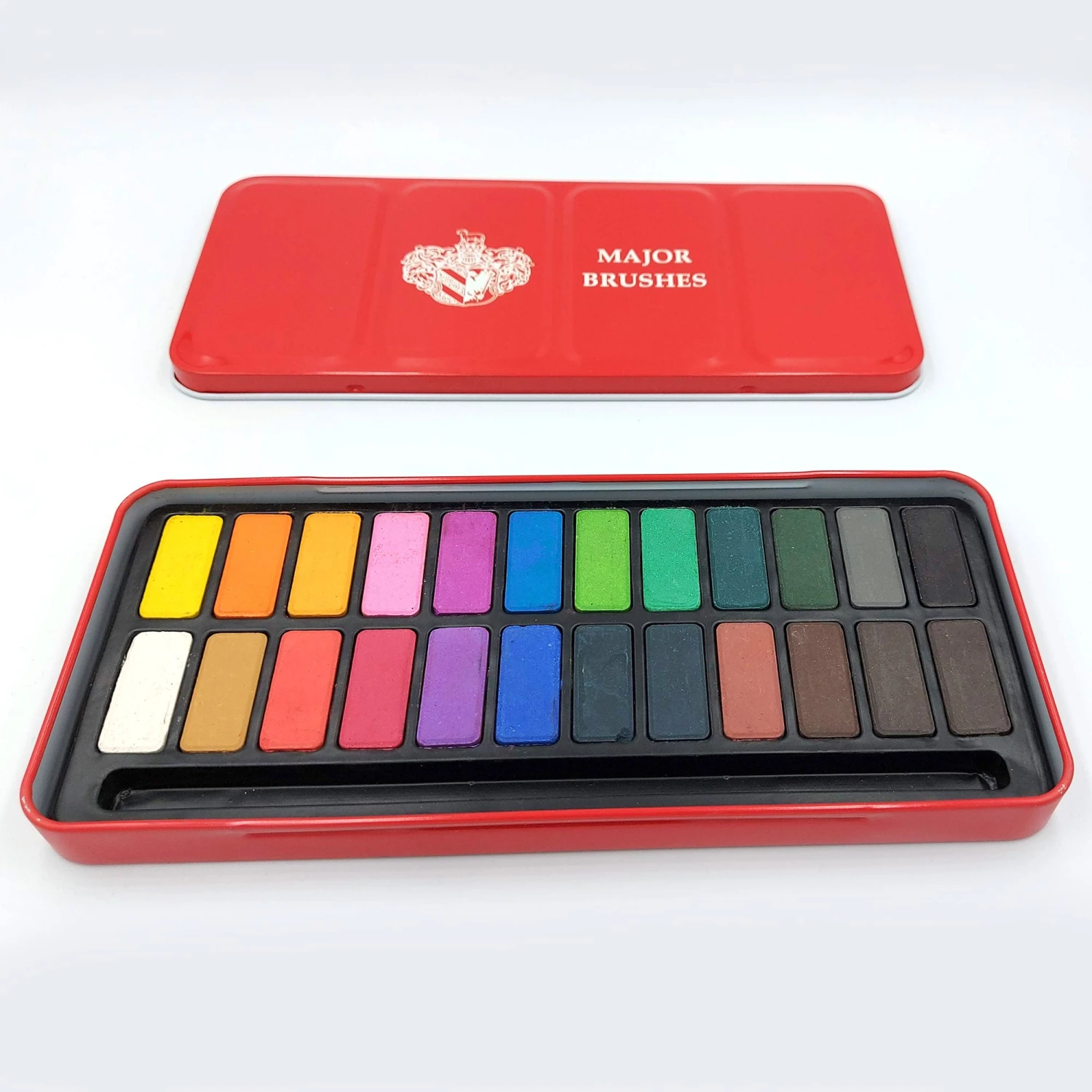 Red Watercolour Painting Tins 2 Red Watercolour Painting Tins - Image 2