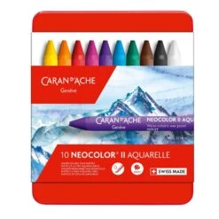 Caran D'Ache Neocolour - Water Soluble Wax Pastels