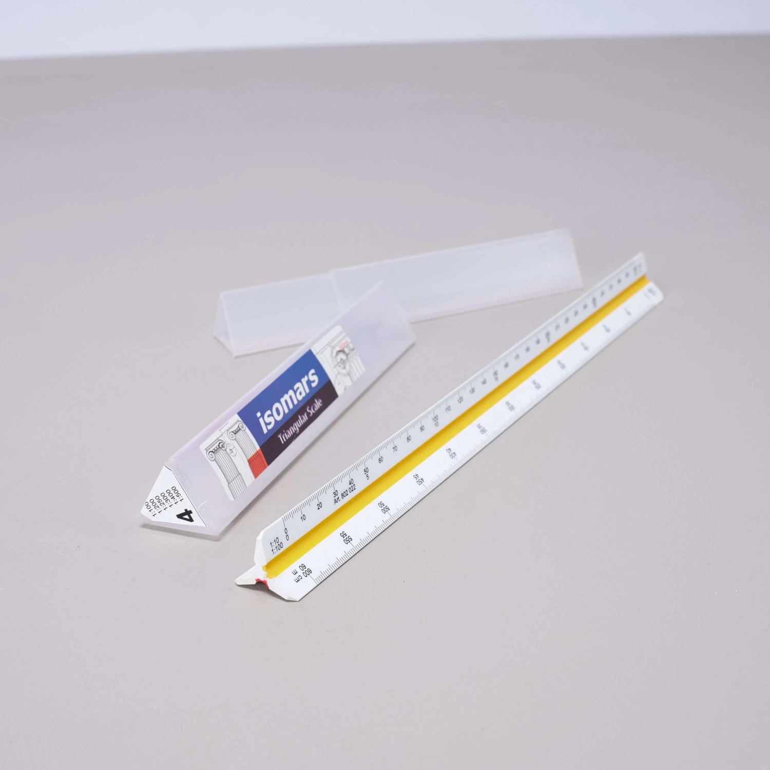 ARTdiscount Triangular Scale Ruler - Metric - No.4 1 ARTdiscount Triangular Scale Ruler - Metric - No.4