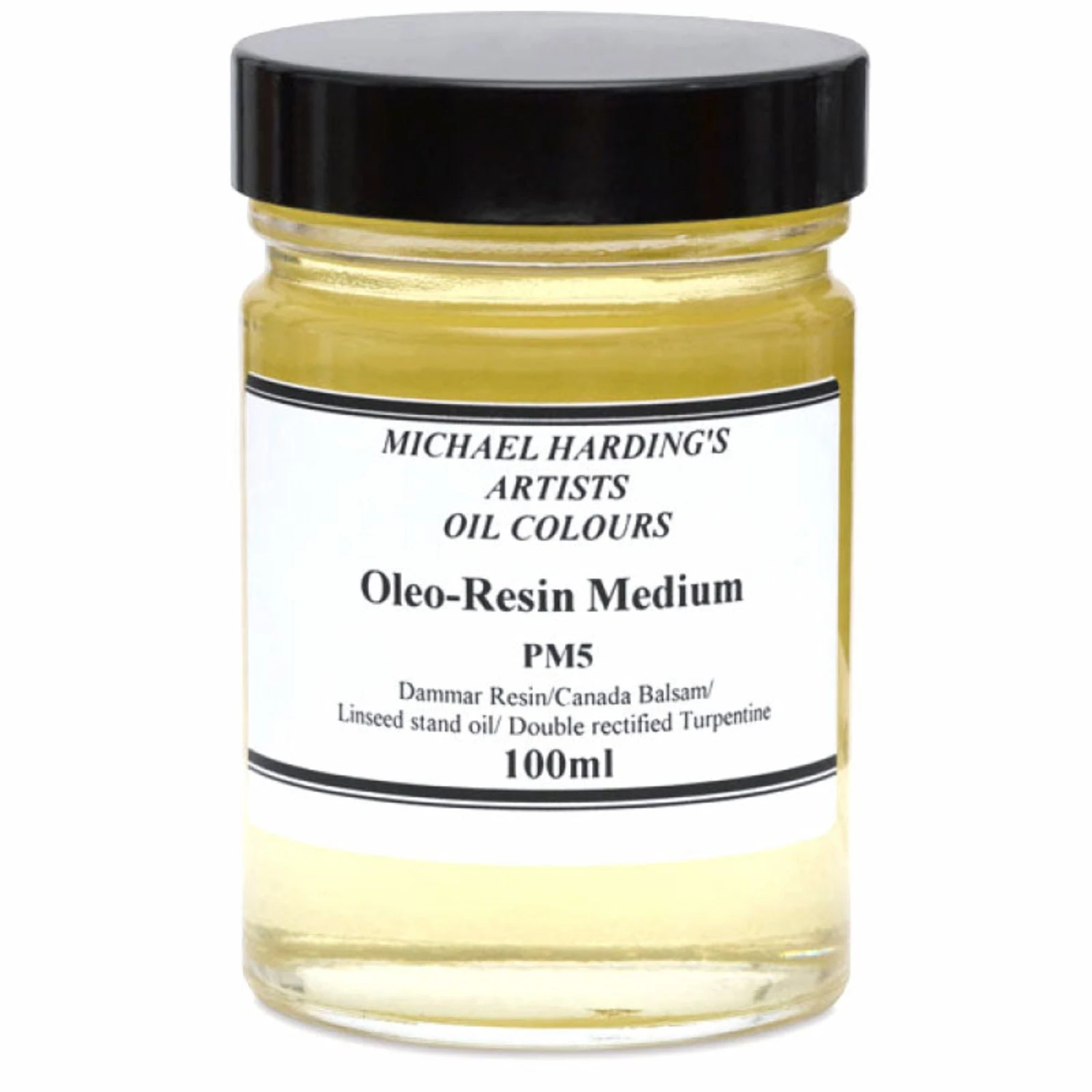 Michael Harding Oleo Resin Medium - 100ml Jar - PM5 1 Michael Harding Oleo Resin Medium - 100ml Jar - PM5