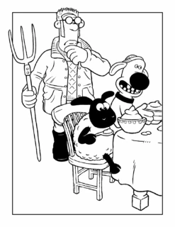 Shaun The Sheep: The Official Colouring Book -Painting Supplies page6 0e6155f6 9f07 450d 9c69 ffe2b0039c03