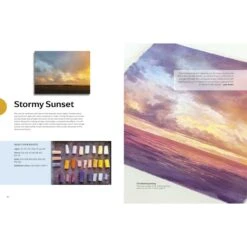 Painting Skies In Pastel - S. Orme -Painting Supplies painting skies paste sunsetl