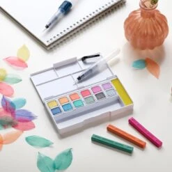 Derwent Pastel Shades Paint Pan Set -Painting Supplies pastel shades 4