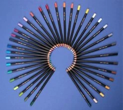 Uni Posca Coloured Pencils Set Of 36 Assorted Colours -Painting Supplies posca coloured pencil set of 36 3 3072 p