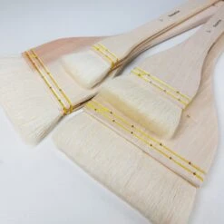 Hake Brush Set Of 4 7 Hake Brush Set Of 4 -Painting Supplies seawhite hake brushes
