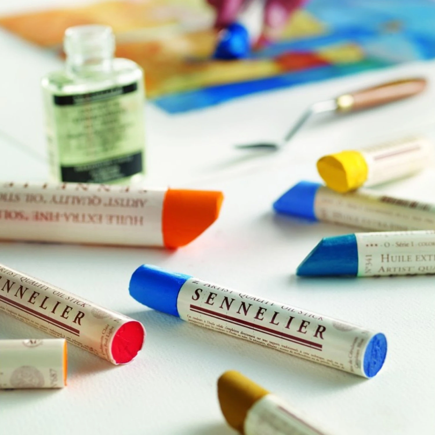 Sennelier Oil Stick - Wooden Box Set Of 36 X 38ml 2 Sennelier Oil Stick - Wooden Box Set Of 36 X 38ml - Image 2