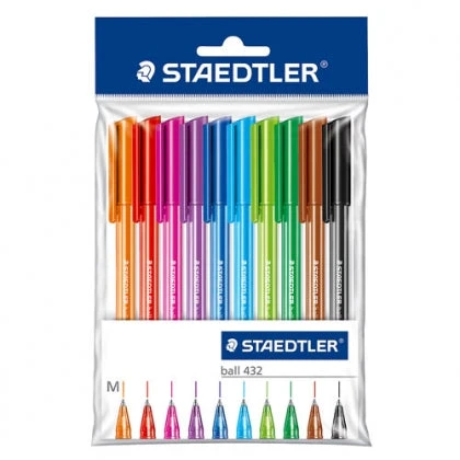 Staedtler Ball Ice Colour Set In Poly Bag 1 Staedtler Ball Ice Colour Set In Poly Bag