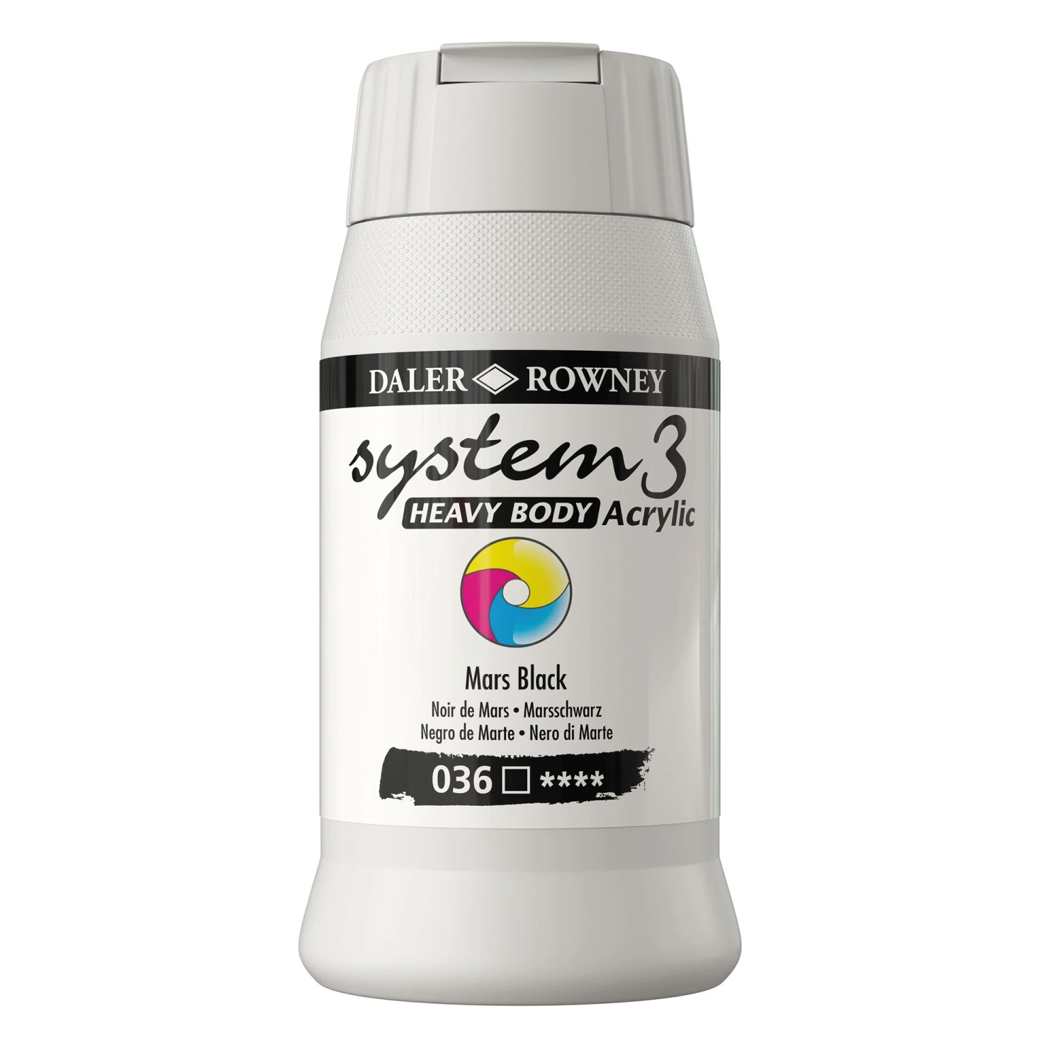 Daler-Rowney System3 HEAVY BODY Paint - 500ml 1 Daler-Rowney System3 HEAVY BODY Paint - 500ml