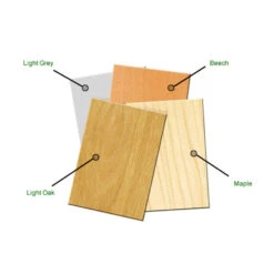 Wooden Plan Chest Traditional -Painting Supplies trad5