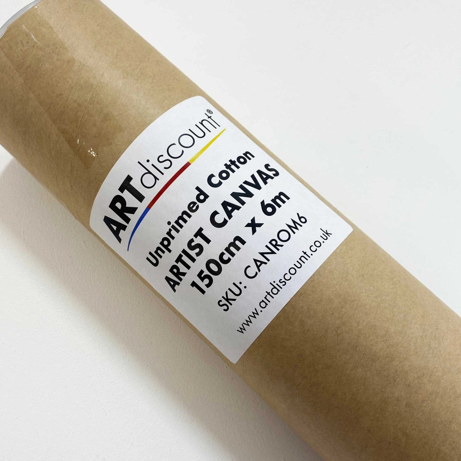 Canvas Roll 10oz - 1.5m X 6m UNPRIMED 3 Canvas Roll 10oz - 1.5m X 6m UNPRIMED - Image 3