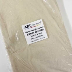 Cotton Canvas 10oz Heavy Weight 150cm X 2 Metres -Painting Supplies unprimed cotton canvas art discount 7