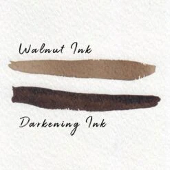 Global Walnut Darkening Ink - 42ml 5 Global Walnut Darkening Ink - 42ml -Painting Supplies walnut ink swatches