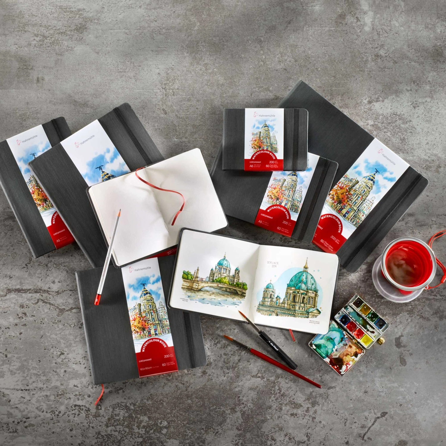 Hahnemühle Watercolour Book - 200gsm - Cold Pressed - 30 Sheets 4 Hahnemühle Watercolour Book - 200gsm - Cold Pressed - 30 Sheets - Image 4