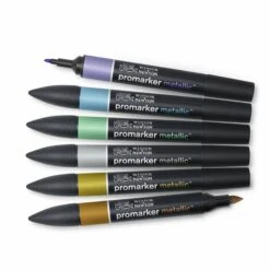 Winsor & Newton Promarker Set Of 6 - Metallics 7 Winsor & Newton Promarker Set Of 6 - Metallics -Painting Supplies winsor newton promarker metallic set 2
